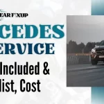 Mercedes B3 Service [What Is Included & Checklist, Cost]