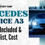 Mercedes Service A3 [What Is Included & Checklist, Cost]